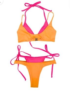 Strawberry Milk Mob Ribbed White Scoop-Back One-Piece Swimsuit